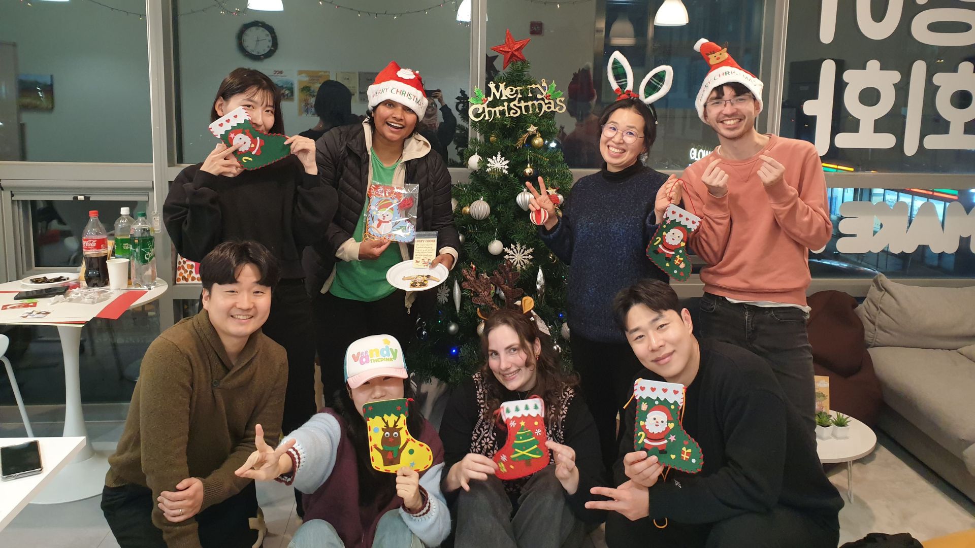 Christmas party celebration
