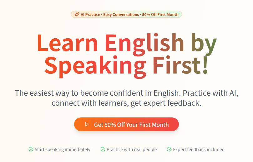Talkle AI English (Online)