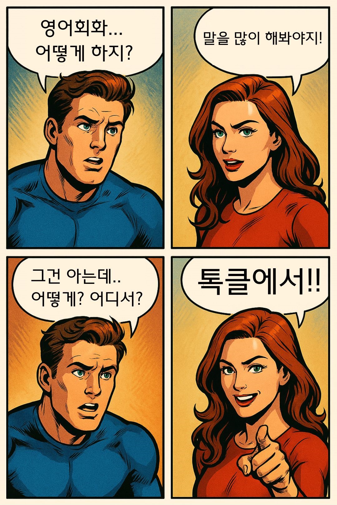 톡클에서 영어회화 연습하기